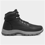 Urban Territory Beaumont Mens Black Warm Boots (Click For Details)