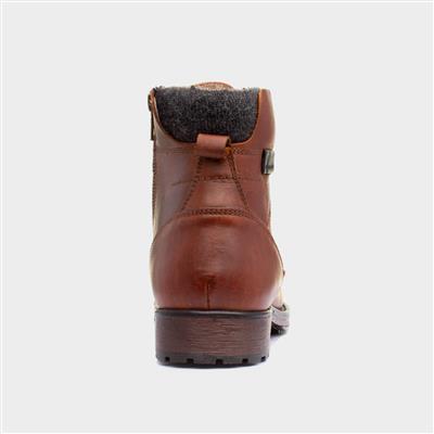 Hawkes Mens Brown Leather Boot