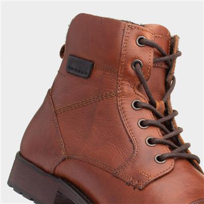 Hawkes Mens Brown Leather Boot