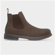 Beckett Mens Brown Pull On Chelsea Ankle Boot (Click For Details)