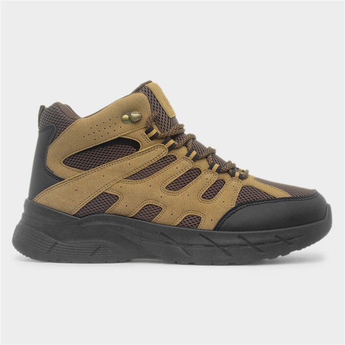 Noel Mens Brown Lace Up Boot
