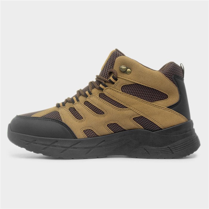 Noel Mens Brown Lace Up Boot