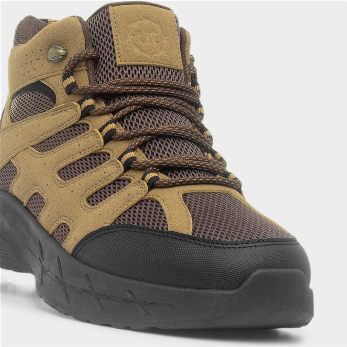 Noel Mens Brown Lace Up Boot