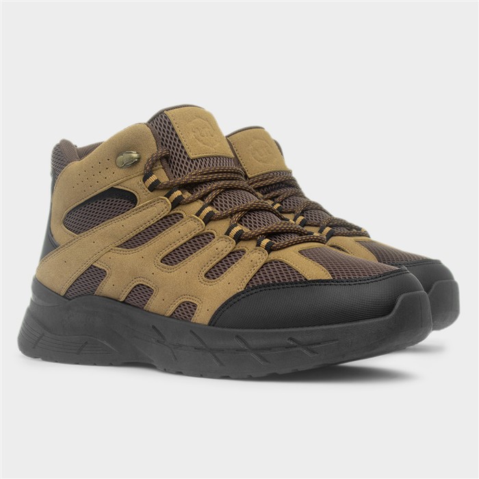 Noel Mens Brown Lace Up Boot