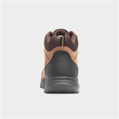 Mens Brown Walking Hiker Boot