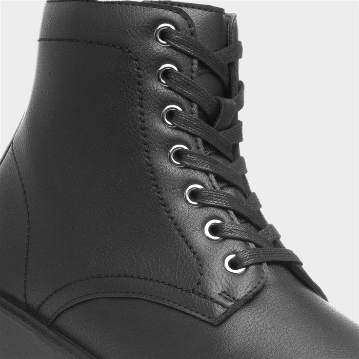 Mens Black Ankle Boot