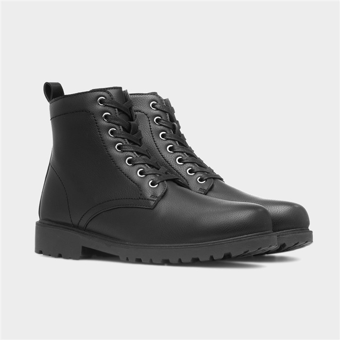 Mens Black Ankle Boot
