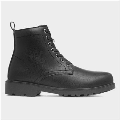 Mens Black Ankle Boot
