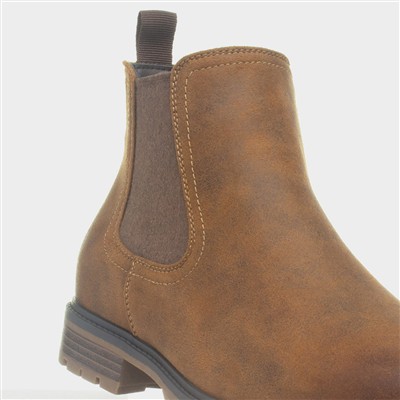Mens Brown Chelsea Boot