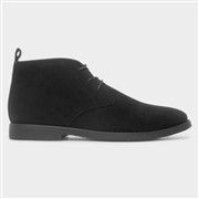 Beckett Mens Black Ankle Lace Up Desert Boot (Click For Details)