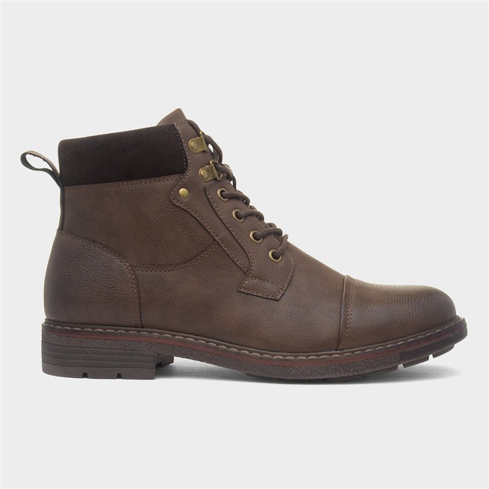 Mens Brown Ankle Boots