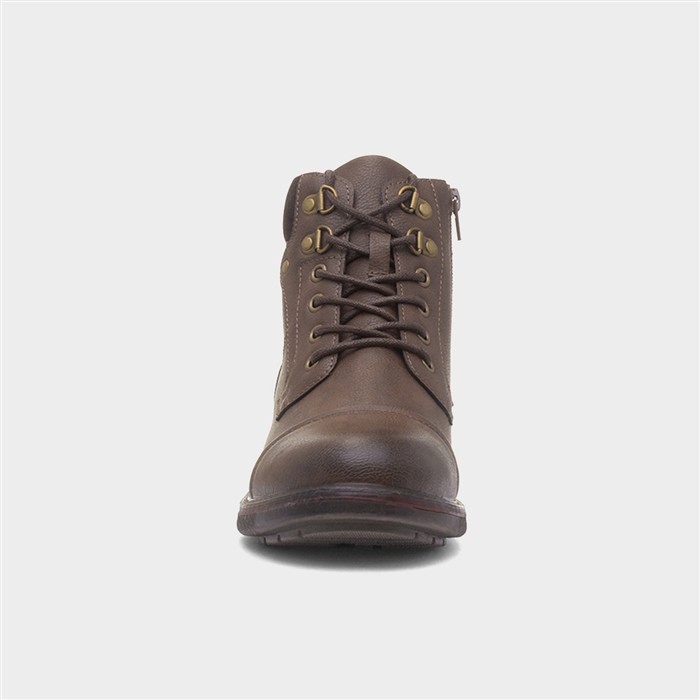 Mens Brown Ankle Boots
