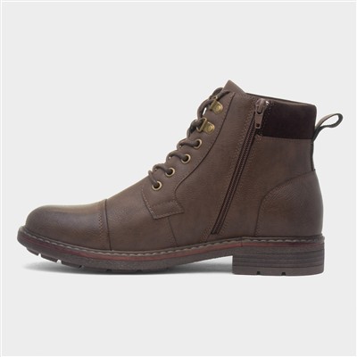 Mens Brown Ankle Boots