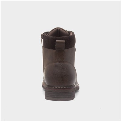 Mens Brown Ankle Boots
