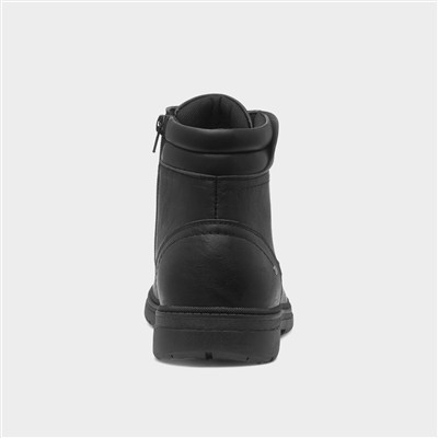 Mens Black Ankle Boot
