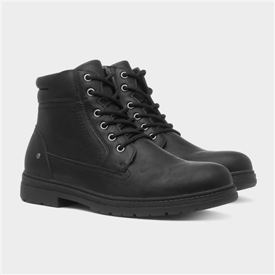 Mens Black Ankle Boot