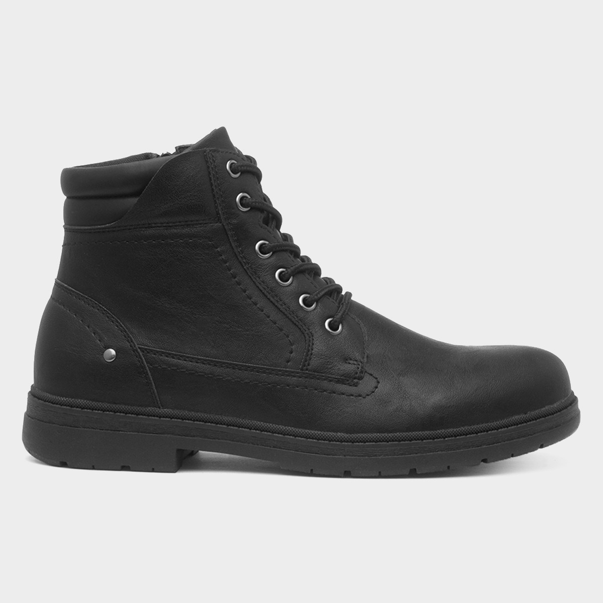 Mens Black Ankle Boot