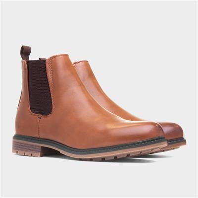Buckley Mens Tan Chelsea Boot