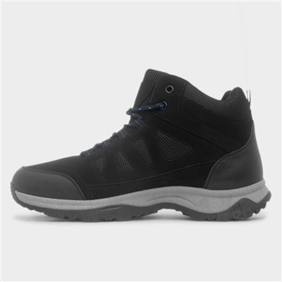 Men's Black Lace Up Ankle Boots