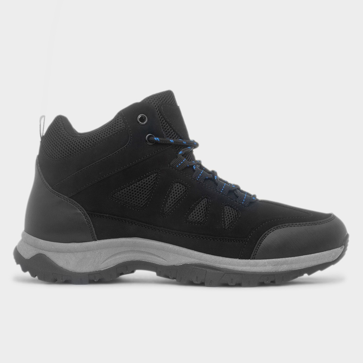 Men's Black Lace Up Ankle Boots