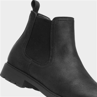 Mens Black Chelsea Boot