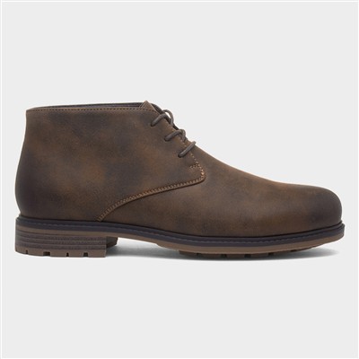Mens Brown Ankle Boot
