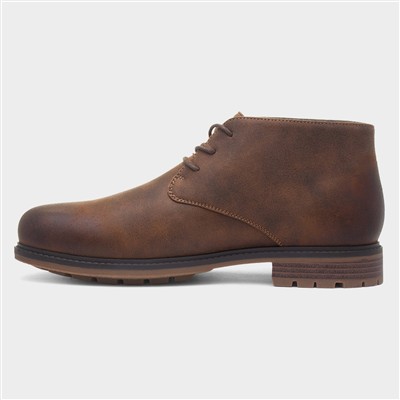 Mens Brown Ankle Boot