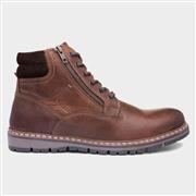 Red Tape Sawston Mens Brown Lace Up Ankle Boot (Click For Details)