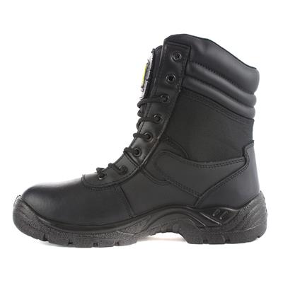 Earth Works Mens Black Lace Up Ankle Safety Boot-58821 | Shoe Zone