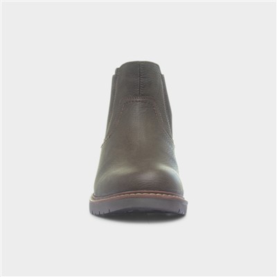 Arthur Mens Brown Pull On Chelsea Boot