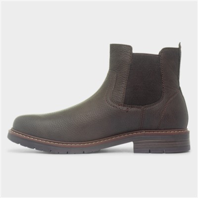 Arthur Mens Brown Pull On Chelsea Boot