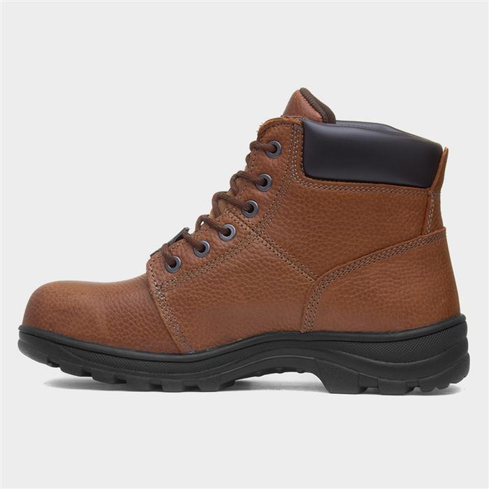 Relaxed Fit Mens Brown Boot