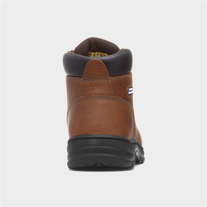 Relaxed Fit Mens Brown Boot