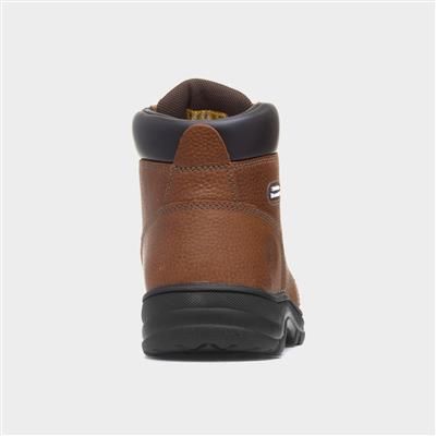 Relaxed Fit Mens Brown Boot