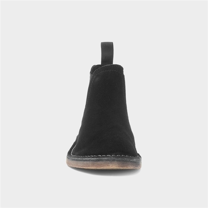 Shaun Mens Black Suede Chelsea Boot