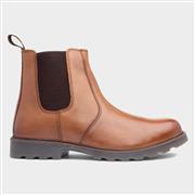 Catesby Seth Mens Tan Leather Chelsea Boot (Click For Details)
