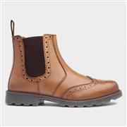 Catesby Caleb Mens Tan Leather Ankle Boot (Click For Details)