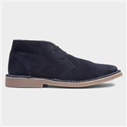 Catesby Ryan Mens Navy Leather Desert Boot (Click For Details)