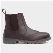 Catesby Caleb Mens Brown Leather Ankle Boot (Click For Details)