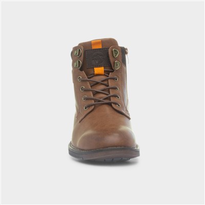 Joel Mens Brown Lace Up Ankle Boot