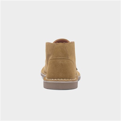 Chiswick Mens Sand Suede Desert Boot