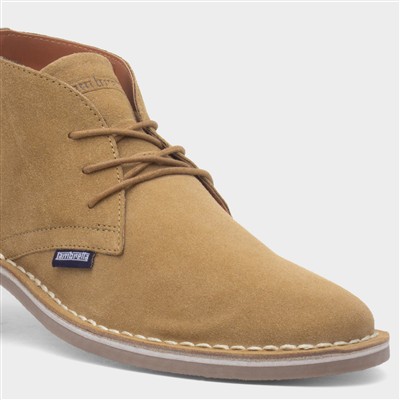 Chiswick Mens Sand Suede Desert Boot