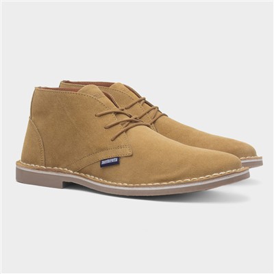 Chiswick Mens Sand Suede Desert Boot