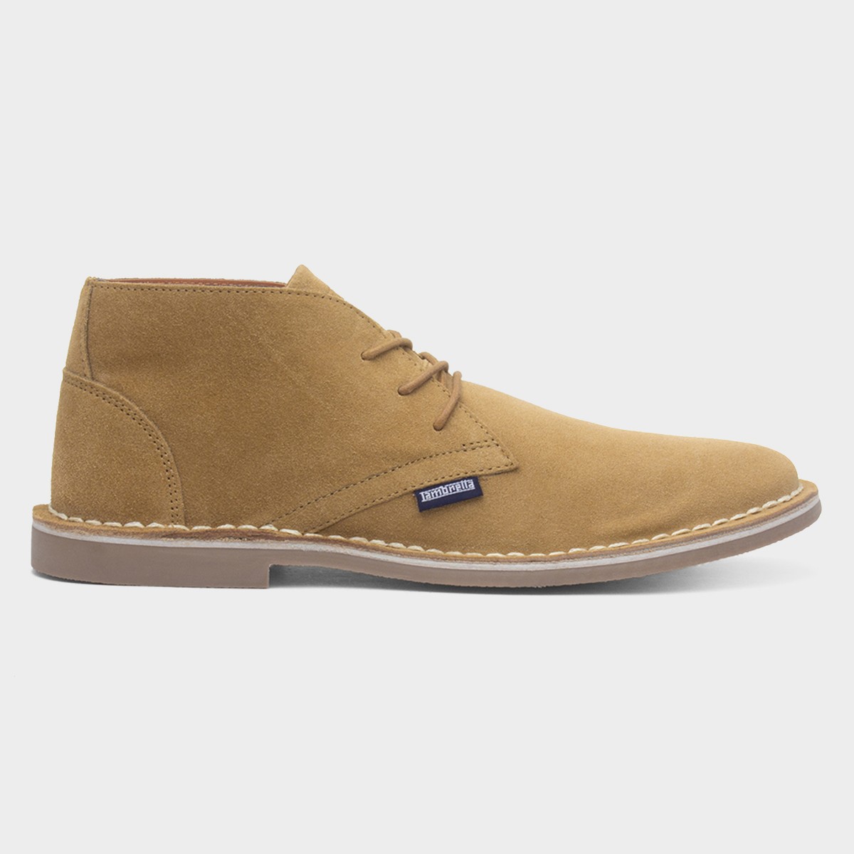 Chiswick Mens Sand Suede Desert Boot