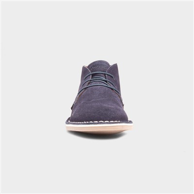 Chiswick Mens Navy Suede Desert Boot