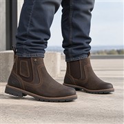 Cotswold Chipping Mens Brown Leather Ankle Boot (Click For Details)