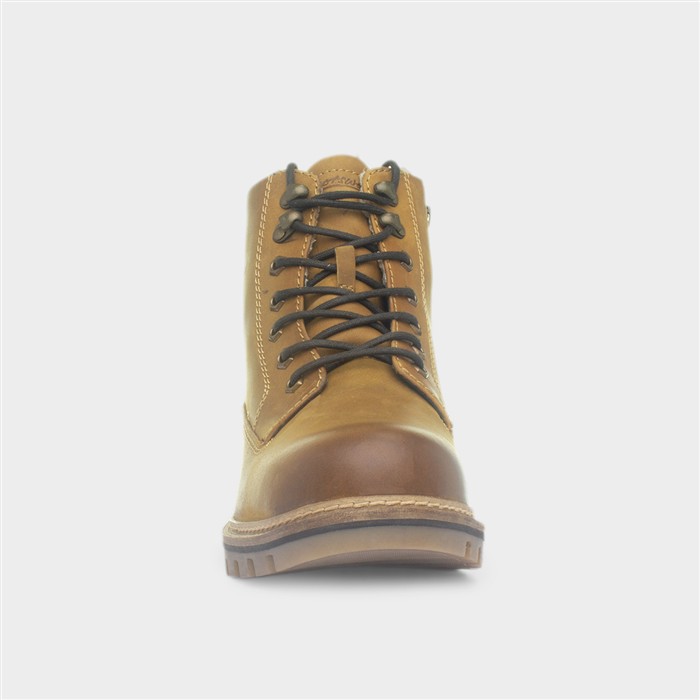 Clanfield Mens Tan Leather Ankle Boot