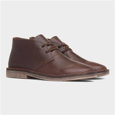 Samuel Mens Brown Leather Boot