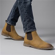 Hush Puppies Shaun Mens Brown Leather Boots (Click For Details)