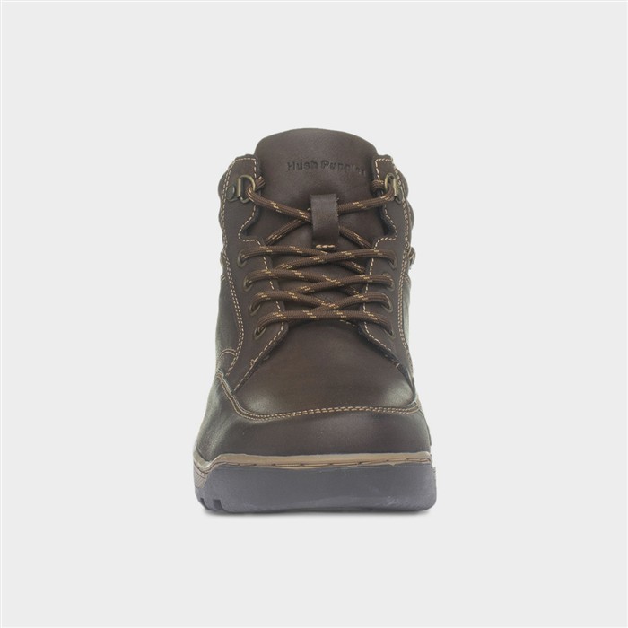 Grover Mens Brown Lace Up Boot